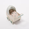 Maileg Pram With Baby Mouse | Mint